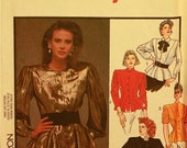 Blouse Set - 1980's - Style Pattern 4909 Uncut  Sizes  6-8-10  Bust  30.5-31.5-32.5"
