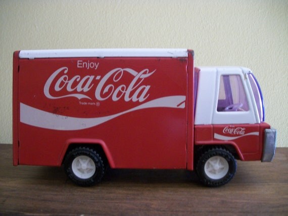 Buddy L Vintage Coca Cola Delivery Truck Japan Has Coke