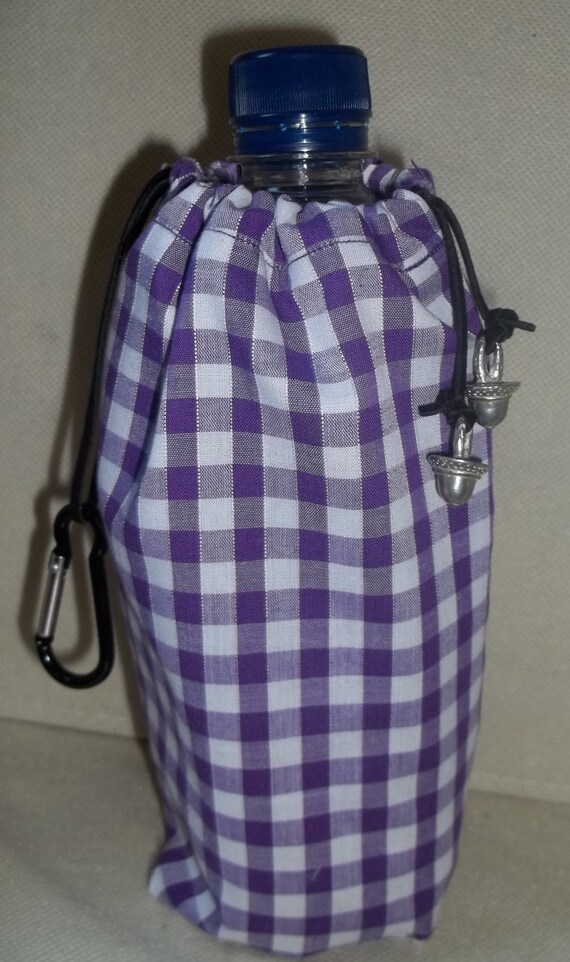 Items similar to Fabric Plastic Bottle Cover for 500ml Bottle, in