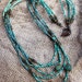 Vintage Afghan Malachite Strand Necklace