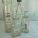 Vintage Apothecary Bottles, Wedding Vases, Reception Decor, Photo Prop