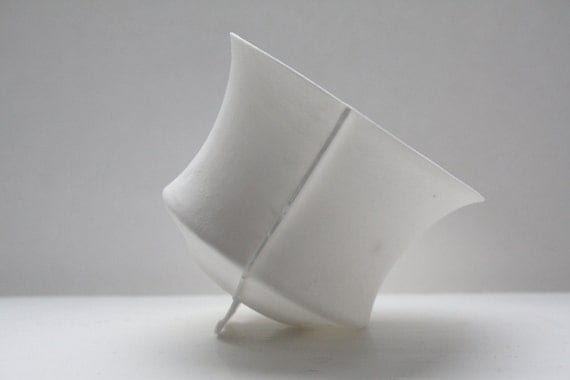 Greek inspired stoneware thin vessel made out of by madebymanos