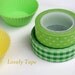 Green Washi Tape Set