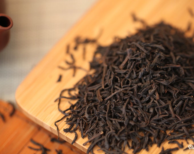 Black Loose Tea - Lychee Black Lapsang Loose Leaf Tea Premium Level NET 1.1 Oz /30 grams