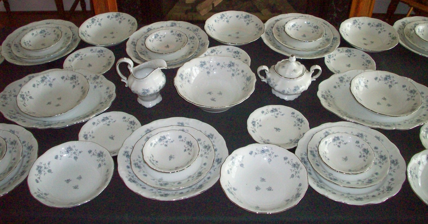 Vintage China Set Johann Haviland Bavaria Germany by