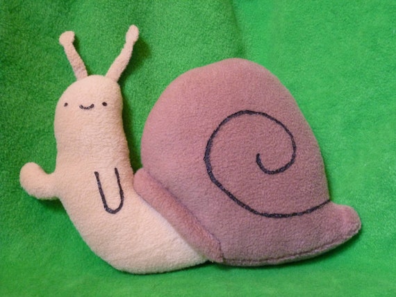 sanrio snail plush