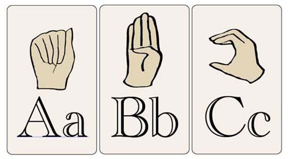 Items Similar To Learn American Sign Language Flash Cards PDF File On 