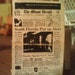 Vintage Dollhouse Miniature Newspaper "Miami Herald"