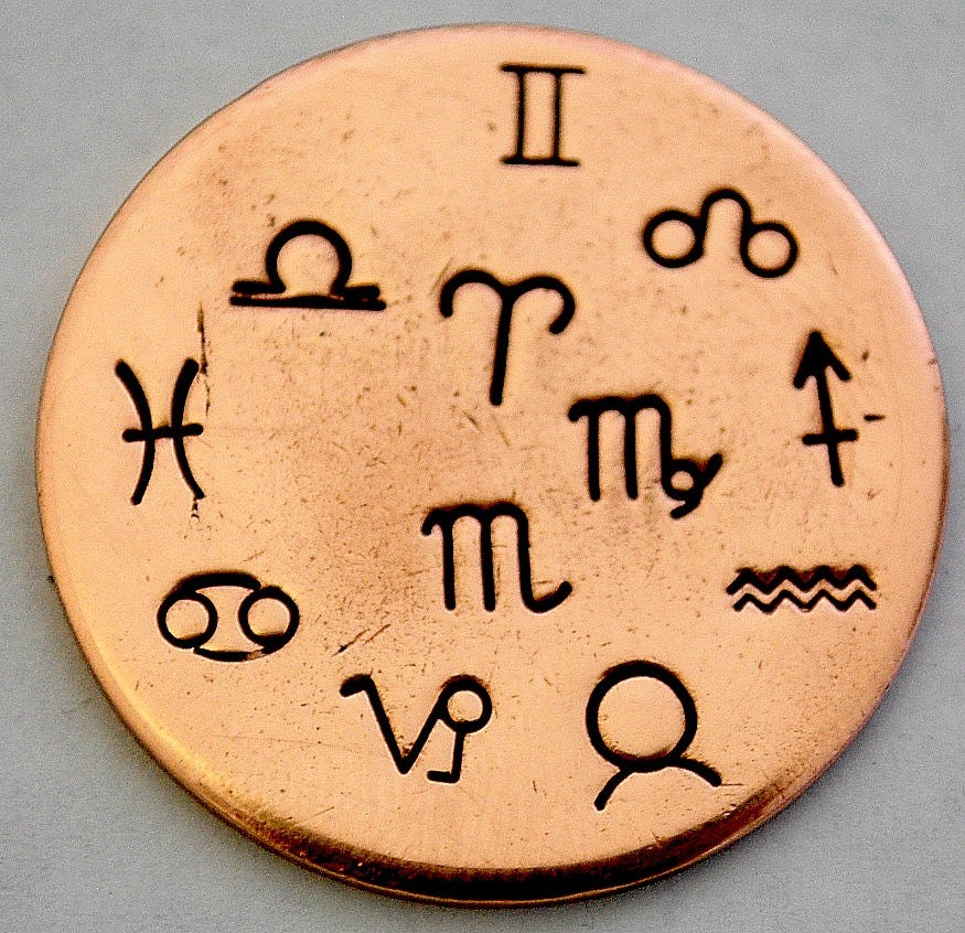 Metal Stamps ImpressArt Mini Birth Flowers 12 Pack, 4mm