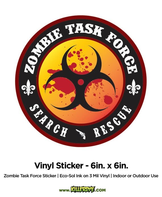 cdc zombie task force tshirt