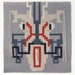 Primitive Folk Art Wool Tapestry Wall Hanging