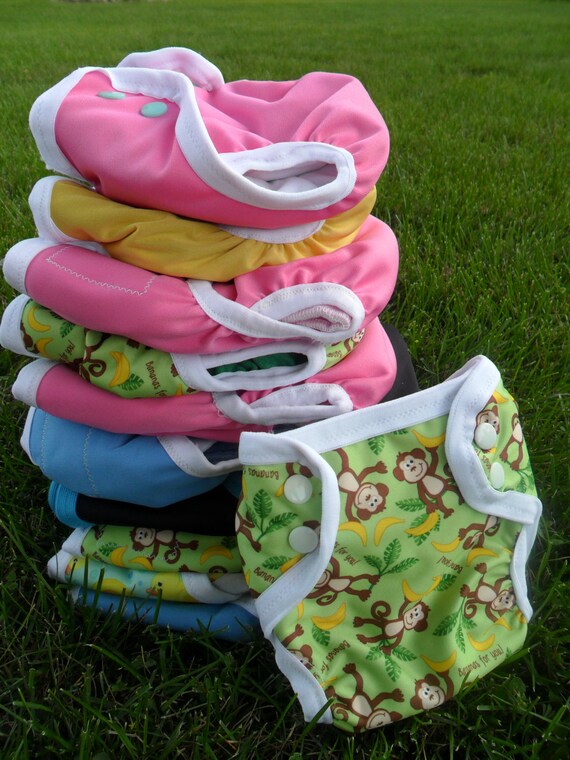Items similar to Cloth Diaper Covers / Swim Diapers on Etsy