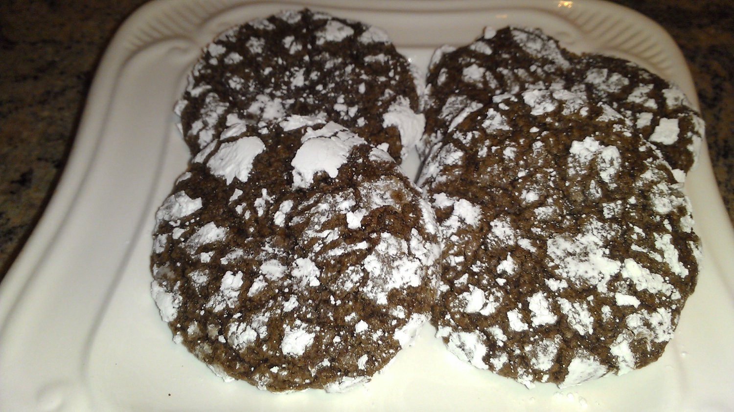Chocolate Volcano Cookies