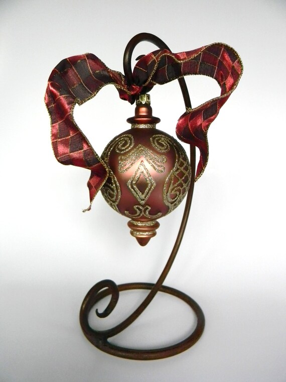 Bronze Ornament with Ornament Holder.