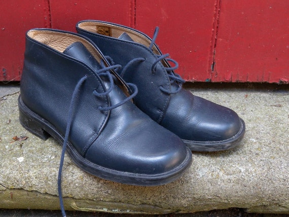 clarks navy ankle boots