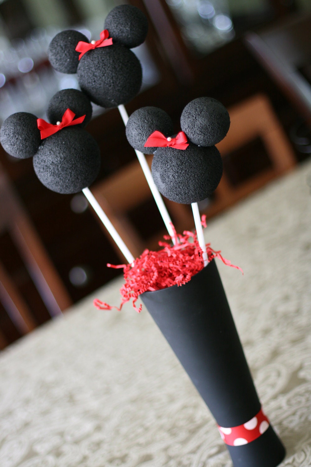 Minnie Mouse Centerpieces Decoration set of 2