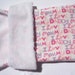 Burrow Bag Snuggle Dog Bed Cat Bed Kitty Puppy Blanket Fleece Sherpa Pink CLEARANCE