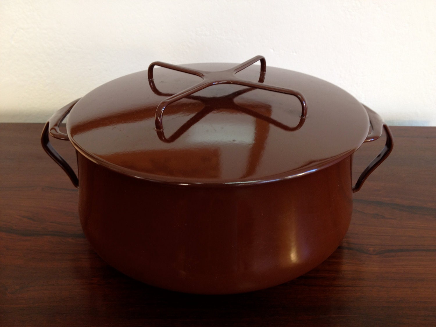 Dansk Kobenstyle Enamel Cookware Dutch Oven by VestigeModern