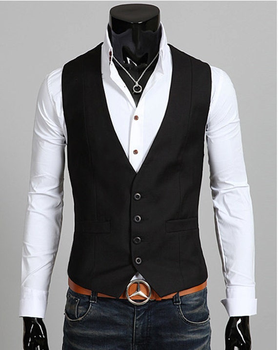 Items similar to Gentleman Mens Vest bridesman vest groomsman vest gift ...