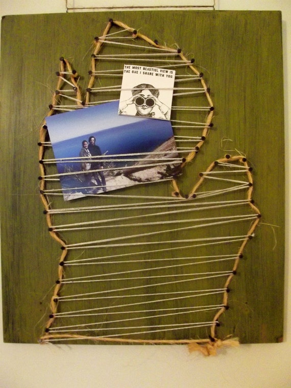 Items similar to Michigan Mitten Wall Decor on Etsy