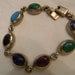 Sterling Silver 925 Scarab Bracelet 8" Long