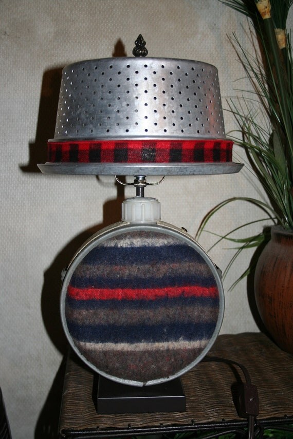 upcycled vintage c decor wool canteen night light mood l upcycled vintage c decor wool canteen night light mood l