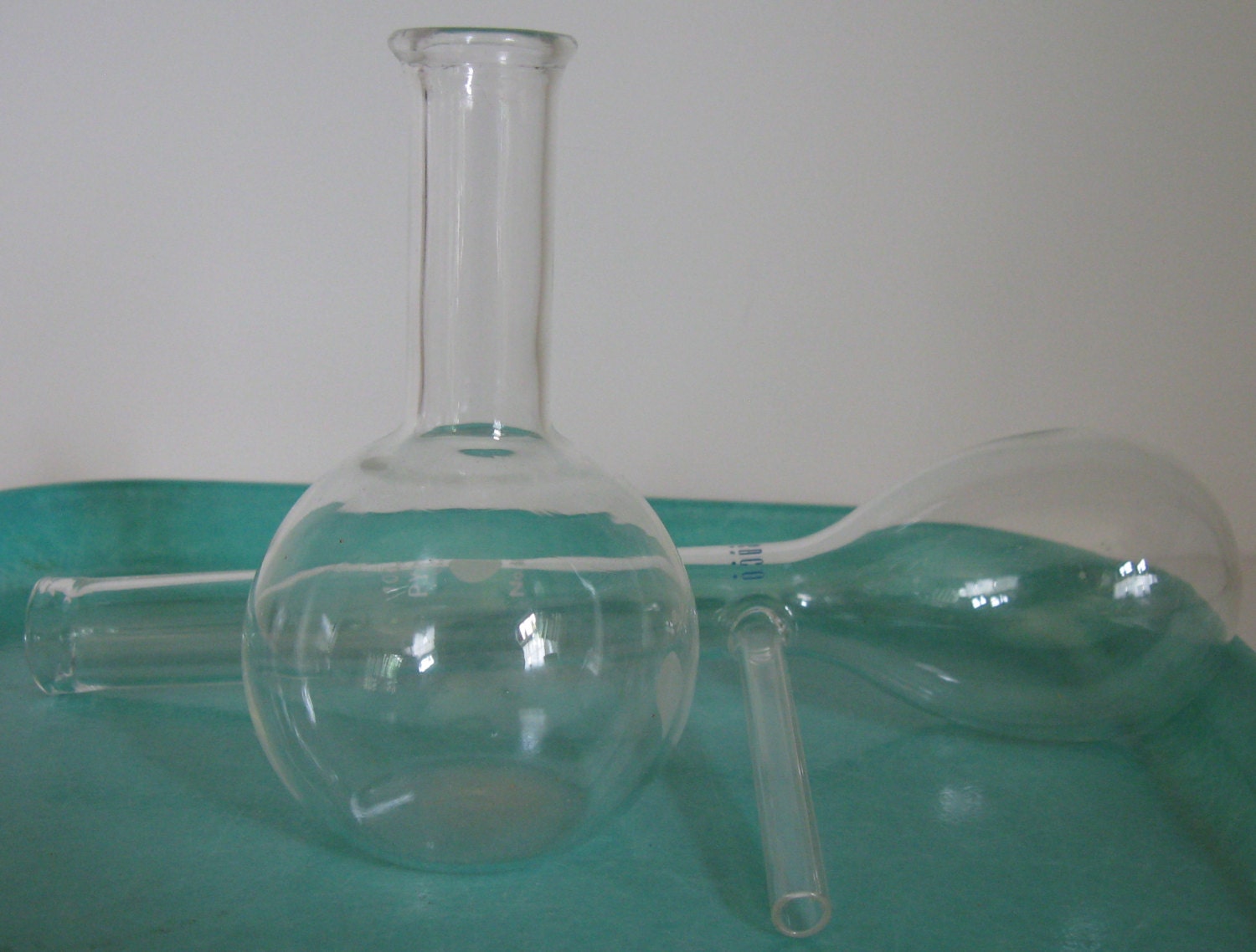 Vintage Pyrex Laboratory Glassware Small Still Set