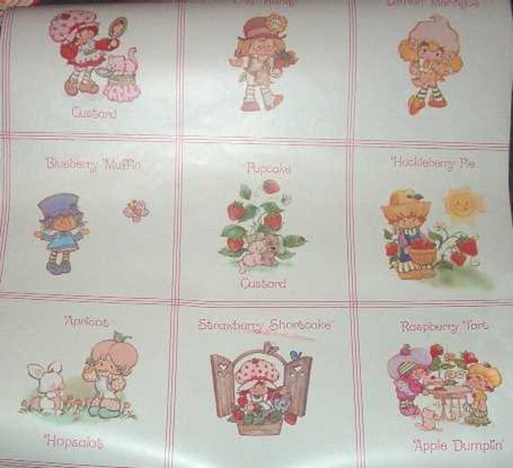 Strawberry Shortcake Vintage Wallpaper Section Tea 'n
Vintage Strawberry Shortcake Wallpaper