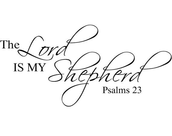 items similar to psalms 23 quot the lord is my shepherd quot bible items similar to psalms 23 quot the lord is my shepherd quot bible