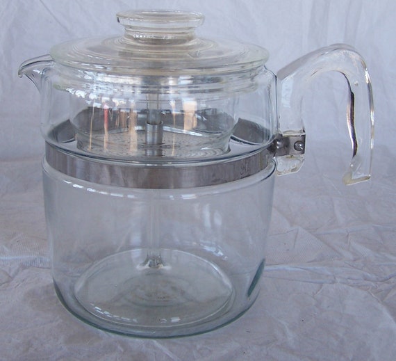 Medelco Cup Glass Stovetop Percolator: Electric Coffee Percolators