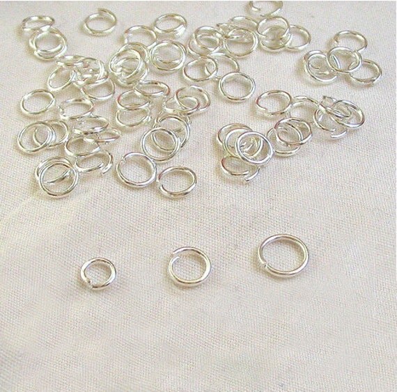 Rings connector silver connector silver ringsjewelry by DIYTIME