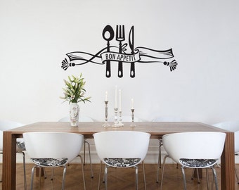 OYEFLY Bon Appétit Wall Decor - Dining Room Kitchen Hanging Sign For Foodies - View #8