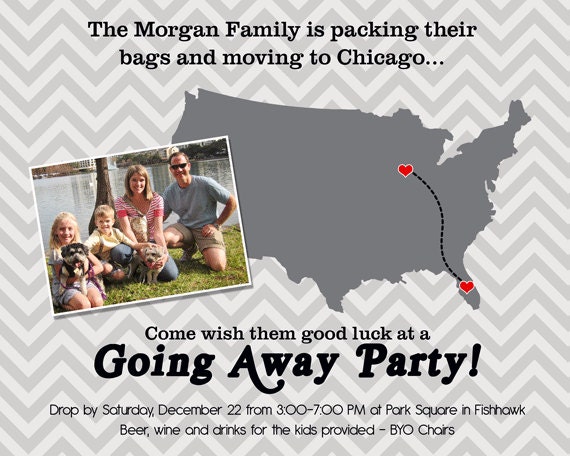 Printable Invitations For Going Away Party 8