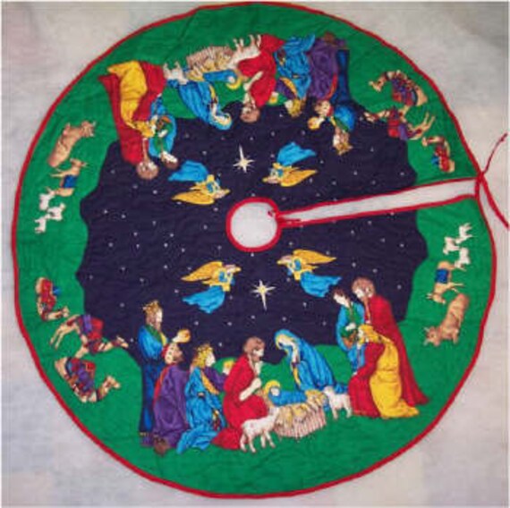KIT 58 Nativity Tree Skirt