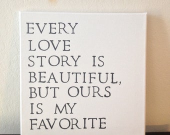  Love  Quotes  On Canvas  QuotesGram