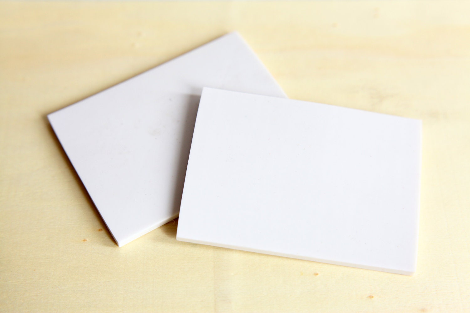 Rubber Stamp Carving Pad Set of 2 Rubber Carving Block for