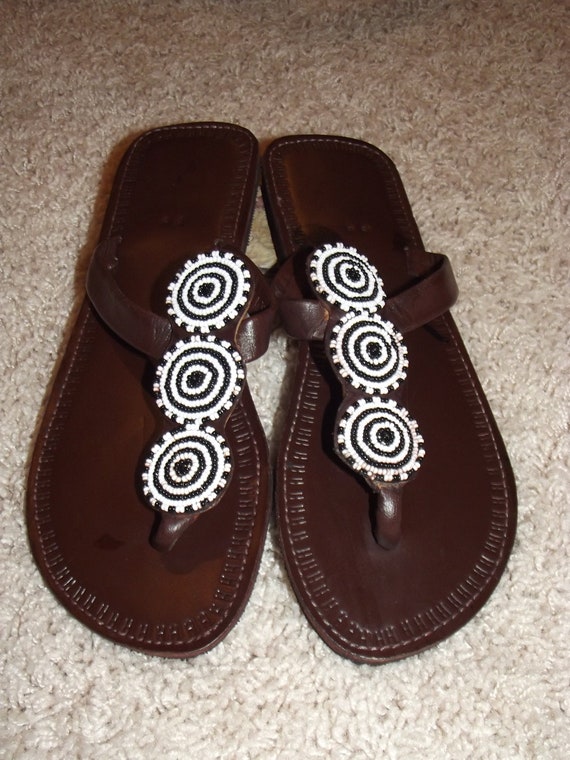 Kenyan African Sandals by ExclusiveProducts on Etsy
