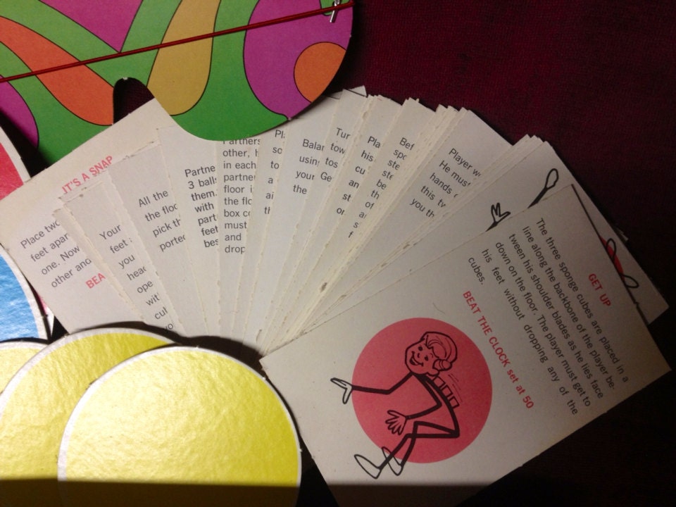 1969 Beat The Clock Board Game