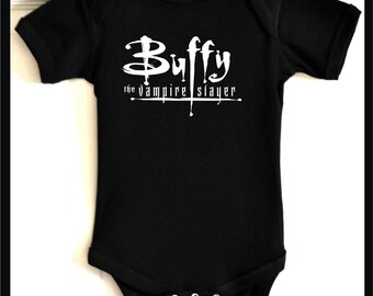 wb buffy the vampire slayer baby outfit kids tee infant bodysuit tv show t shirt