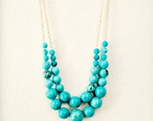 Turquoise Strand Necklace