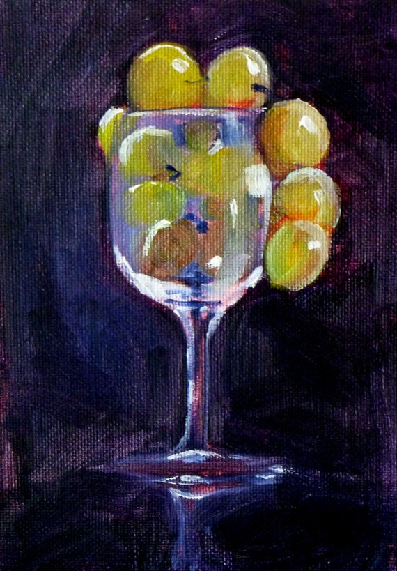 Items similar to Still Life Oil Painting, Original on canvas, White