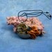 Steampunk Nautilus Necklace, Handmade Polymer Clay Jewelry