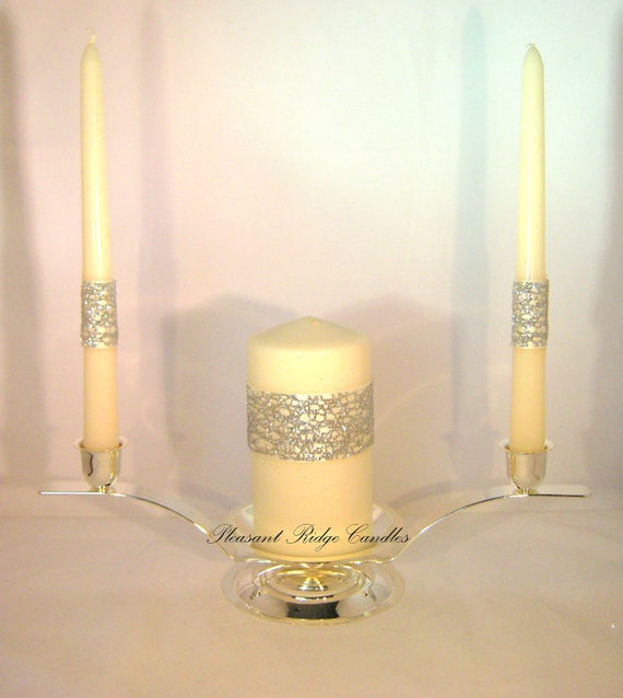 modern unity candle set