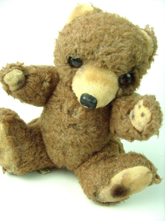 antique jointed teddy bears