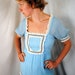 Vintage 1970s Roberta Peasant Prairie Dress