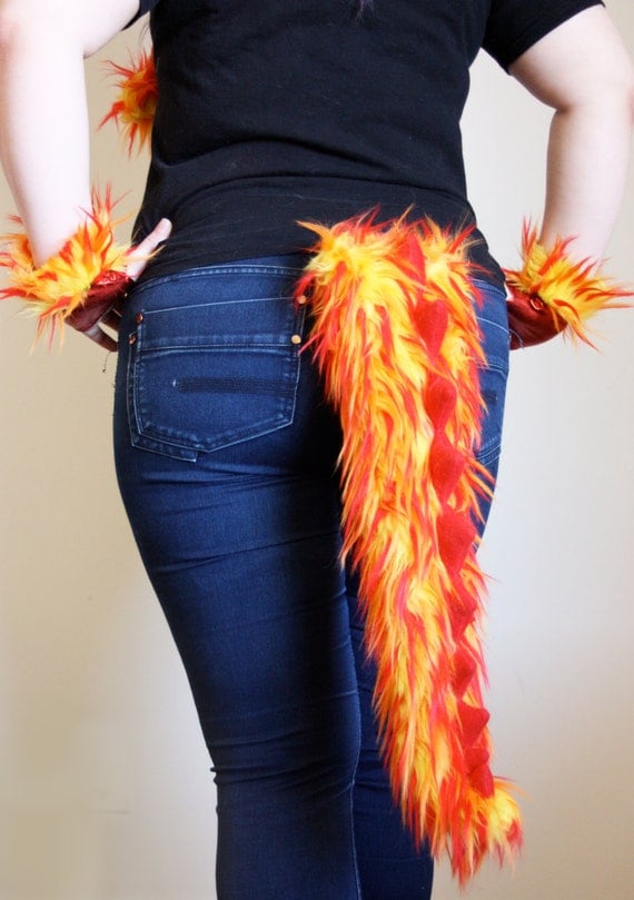 How to make a dragon tail cosplay