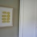 Reserved for Heather - Yellow Leaves, handmade leaf design original screenprint inspired by the fifities and lucienne day.