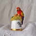 Vintage Parrot Thimble San Diego Zoo Thimble Collector Sewing Room California Souvenir Vintage 1980s