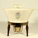 Vintage Steubenville Fairlane Covered Casserole Dish with Cooling/Warming Stand