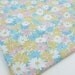 Muslin Daisies Twin Flat Sheet Floral Flowers Print in Pink, Yellow, Green, Blue Pastels Kentshire by Pacific